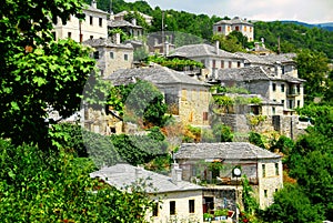 Panoramic view of Vitsa village