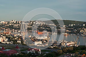 Panoramic view of Vladivostok