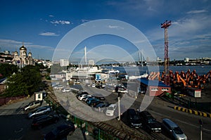 Panoramic view of Vladivostok