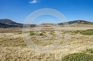 Voras Nidze Mountain range in Macedonia Greece Border photo