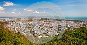 Panoramic view of Vung Tau, Southern Vietnam photo