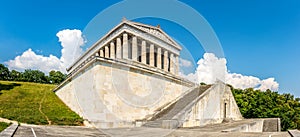 Panoramic view at the Walhalla memorial near Regensburg - Germany