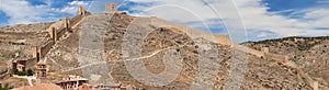 Panoramic View of the Walls of Albarracin