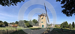 Panoramic view from the windmill in Uelsen