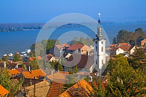 Panoramic view of Zemun, Belgrade