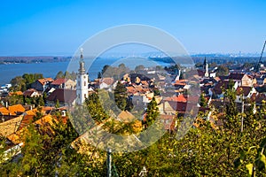 Panoramic view of Zemun, Belgrade photo