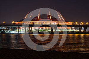 Panoramic view of Zenit stadium