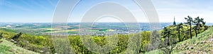 Panoramic view from Zobor hill, Nitra, Slovakia