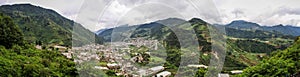 Panoramic view of Zunil, Quetzaltenango, Guatemala photo