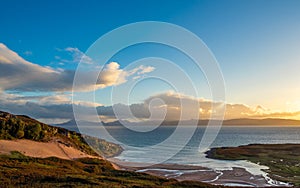 Panoramic views from the Applecross peninsula