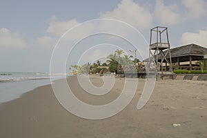 Panoramic views of the beach