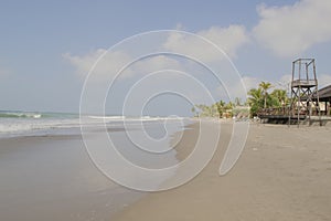 Panoramic views of the beach