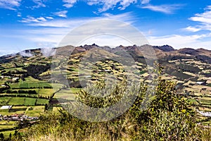 Panoramic views from CusÃ­n Hill