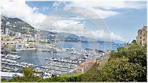 Panoramic views  in Monaco