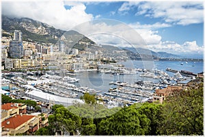 Panoramic views  in Monaco