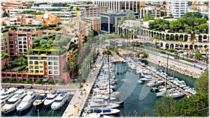 Panoramic views  in Monaco