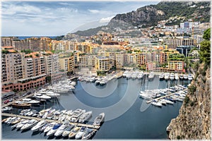 Panoramic views  in Monaco