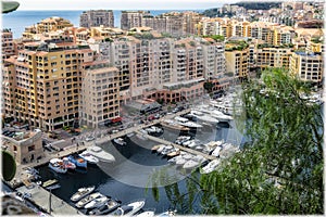 Panoramic views  in Monaco
