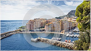 Panoramic views  in Monaco