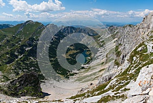 Panoramic views from the slopes of Bobotov Kuk