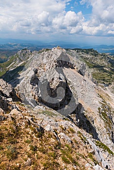 Panoramic views from the slopes of Bobotov Kuk