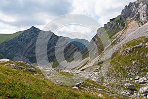 Panoramic views from the slopes of Bobotov Kuk