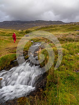 Panoramic views of Sutherland in the Scottish Highlands