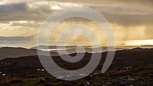 Panoramic views from the top of Bealach na BÃ 