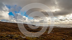 Panoramic views from the top of Bealach na BÃ 