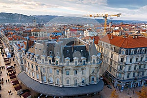 Panoramic views of Valence, France