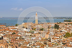 Panoramic views of Venice
