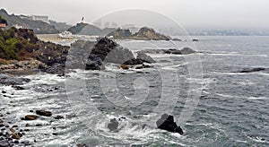 Panoramic of Vina del Mar, Chile