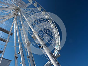Panoramic Wheel in Ancient Port of Genova
