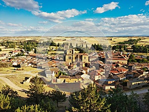 Panoramica, typical village of the Spanish Castilian plateau