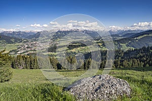 Panorma of the Allgaeu Alps, Germany