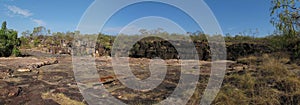 Panorma - Mitchell falls, kimberley, west australia