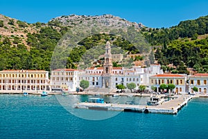 Panormitis Monastery. Symi, Greece