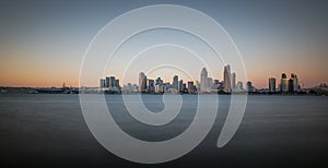 Panoroma of San Diego Skyline