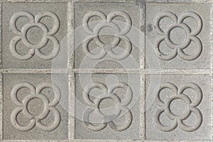 Panot, hydraulic pavement of Barcelona