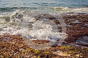 Pantai Tegal Wangi Beach, Bali Island, Indonesia photo