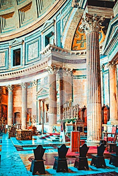 Pantheon. Ancient, beautiful, incredible Rome, where every place is filled with history