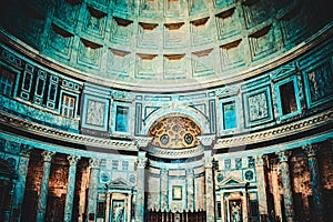 Pantheon. Ancient, beautiful, incredible Rome, where every place is filled with history