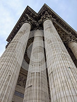 Pantheon building in Paris, France