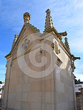 Pantheon in Cemetery of Canet de Mar photo