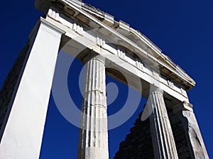 Pantheon in Delos,Greece