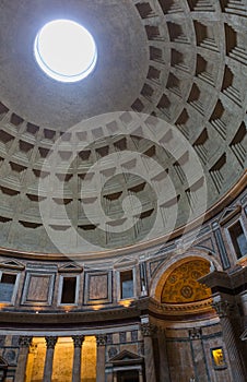 Pantheon Dome Interior