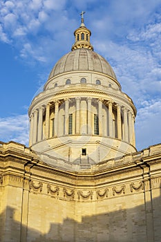 The Pantheon dome, Paris.