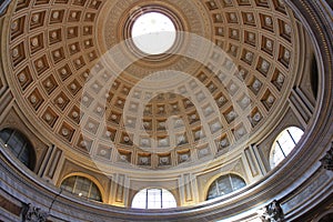 The Pantheon dome Rome Italy