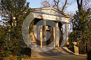 Pantheon in the gardens of a Palace in Berlin