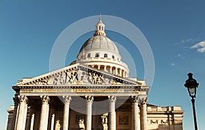 The Pantheon mausoleum Paris, France.